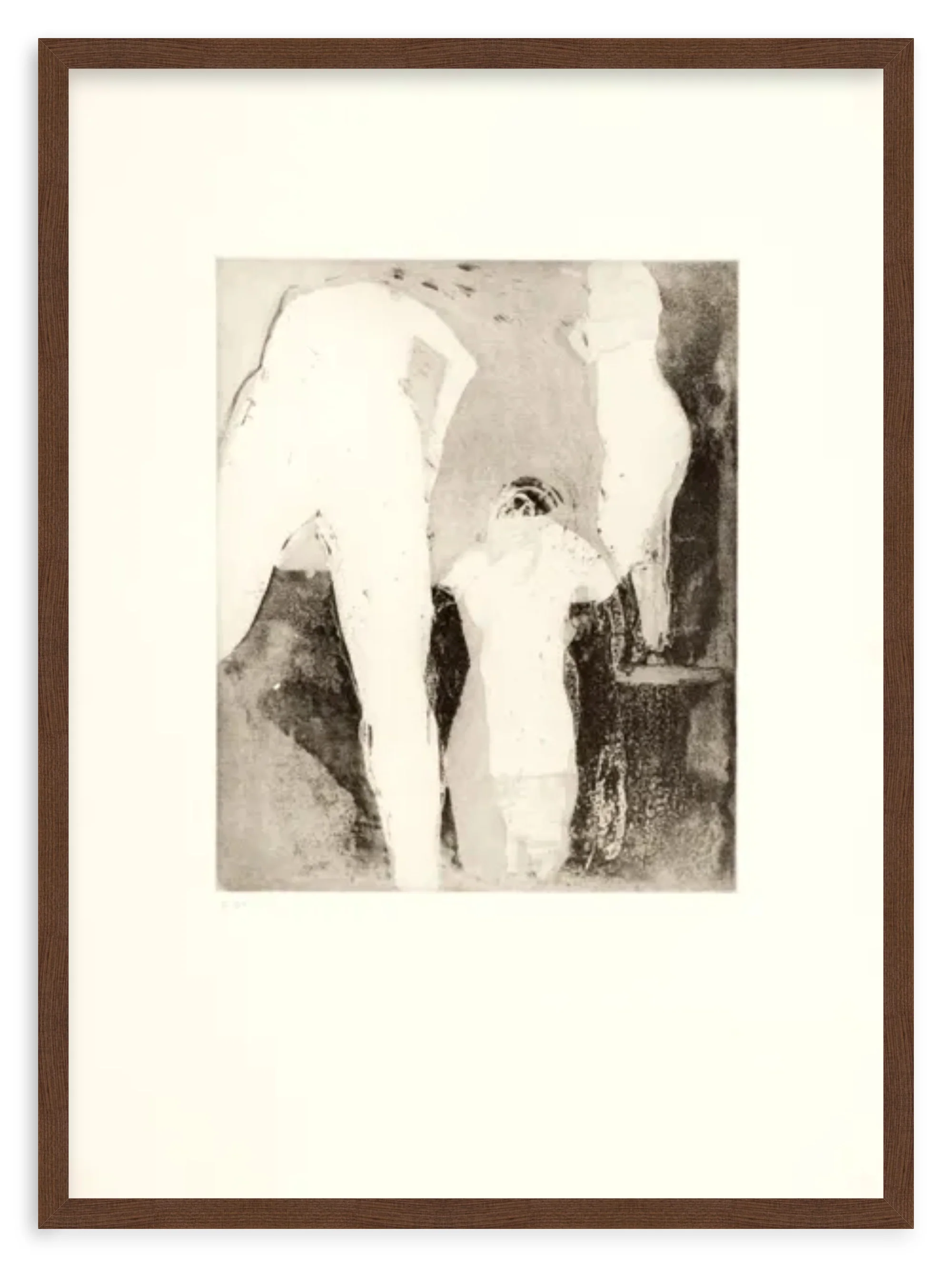 400214853971 - Sin título (triángulo negro)' print by Imelda Ferrer - Image 2