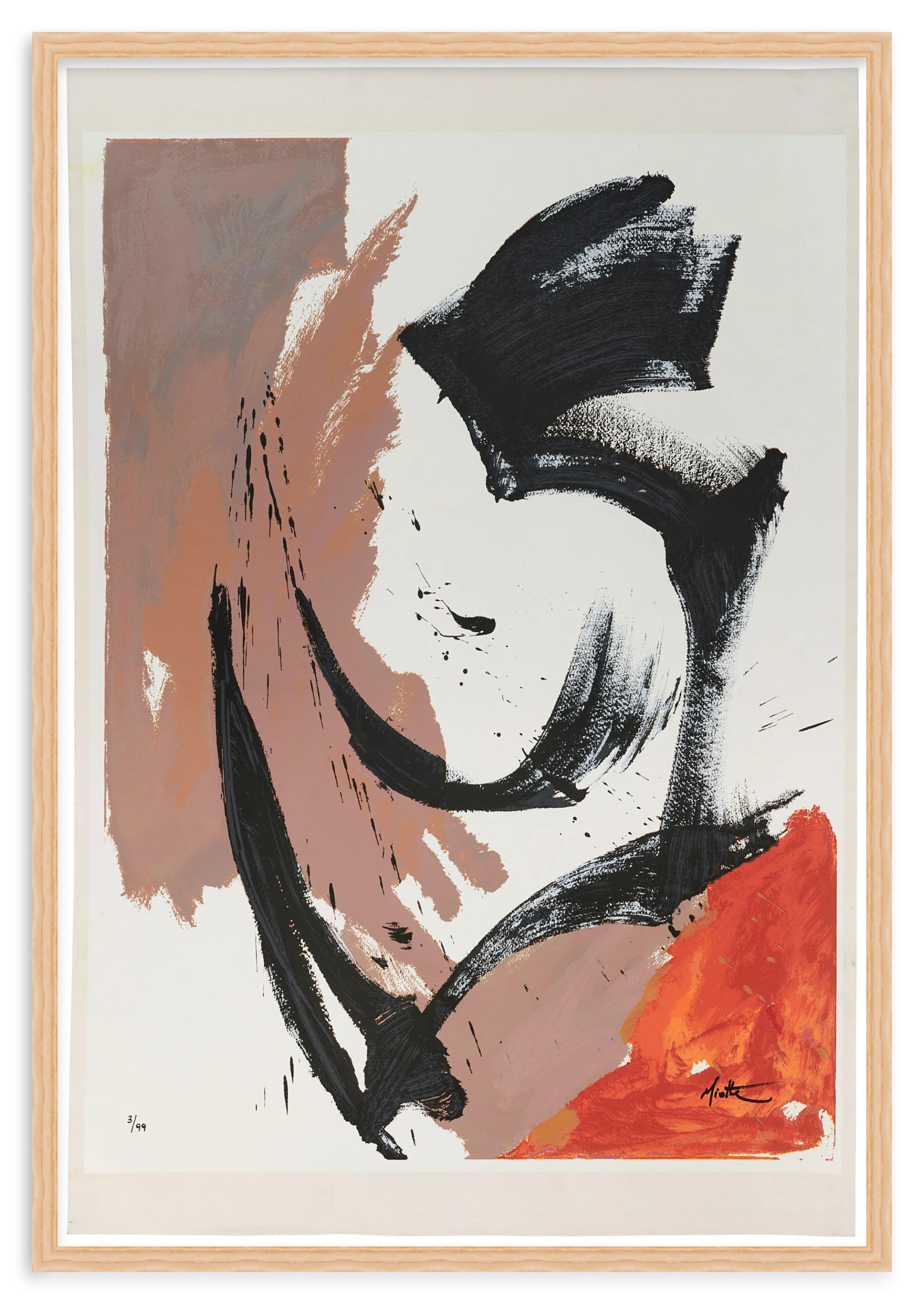 400214867725 - Mancha roja' print by Jean Miotte - Image 6