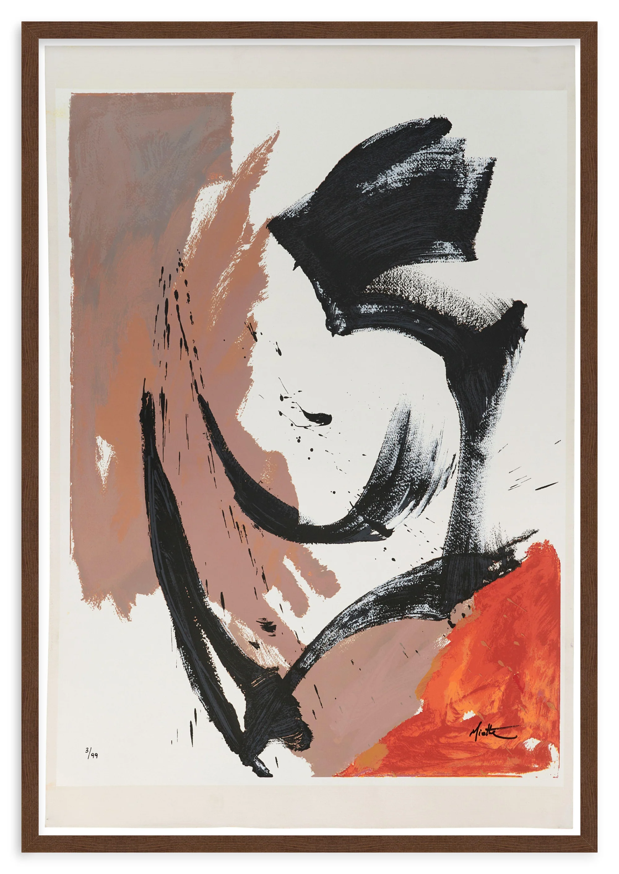 400214867725 - Mancha roja' print by Jean Miotte - Image 8