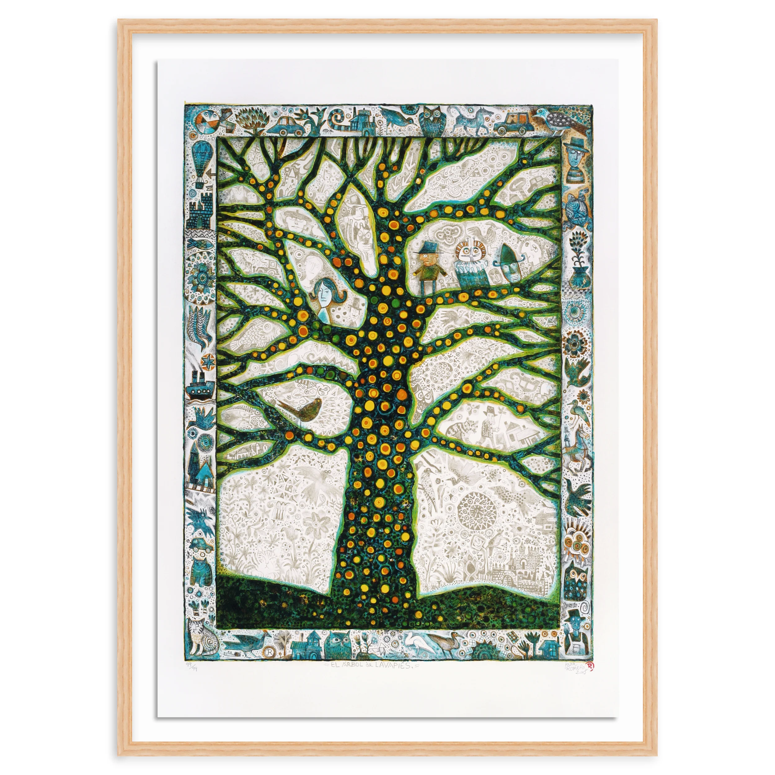 400214877359 - El árbol de Lavapiés' print by Juan Roero Fernández