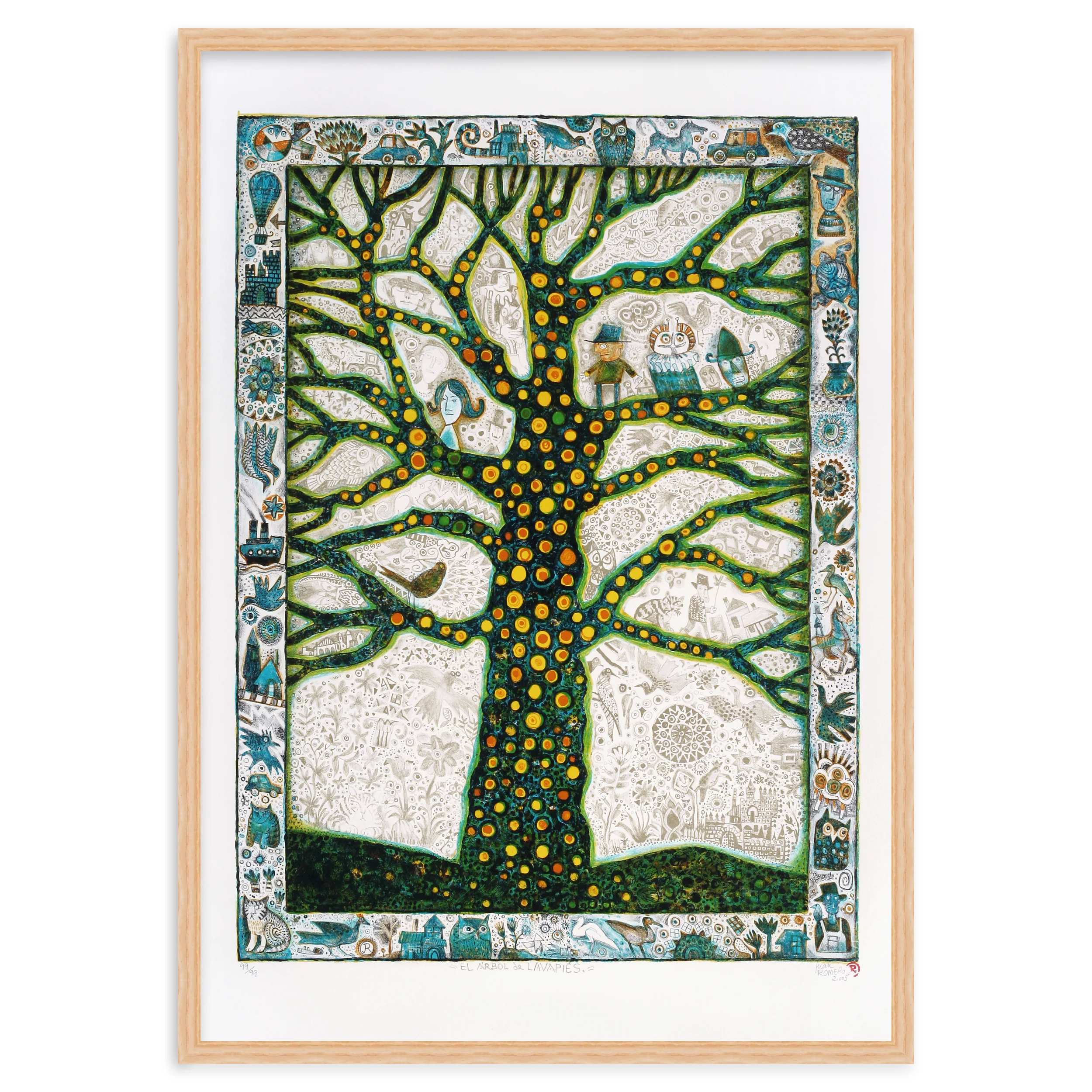 400214877359 - El árbol de Lavapiés' print by Juan Roero Fernández - Image 2