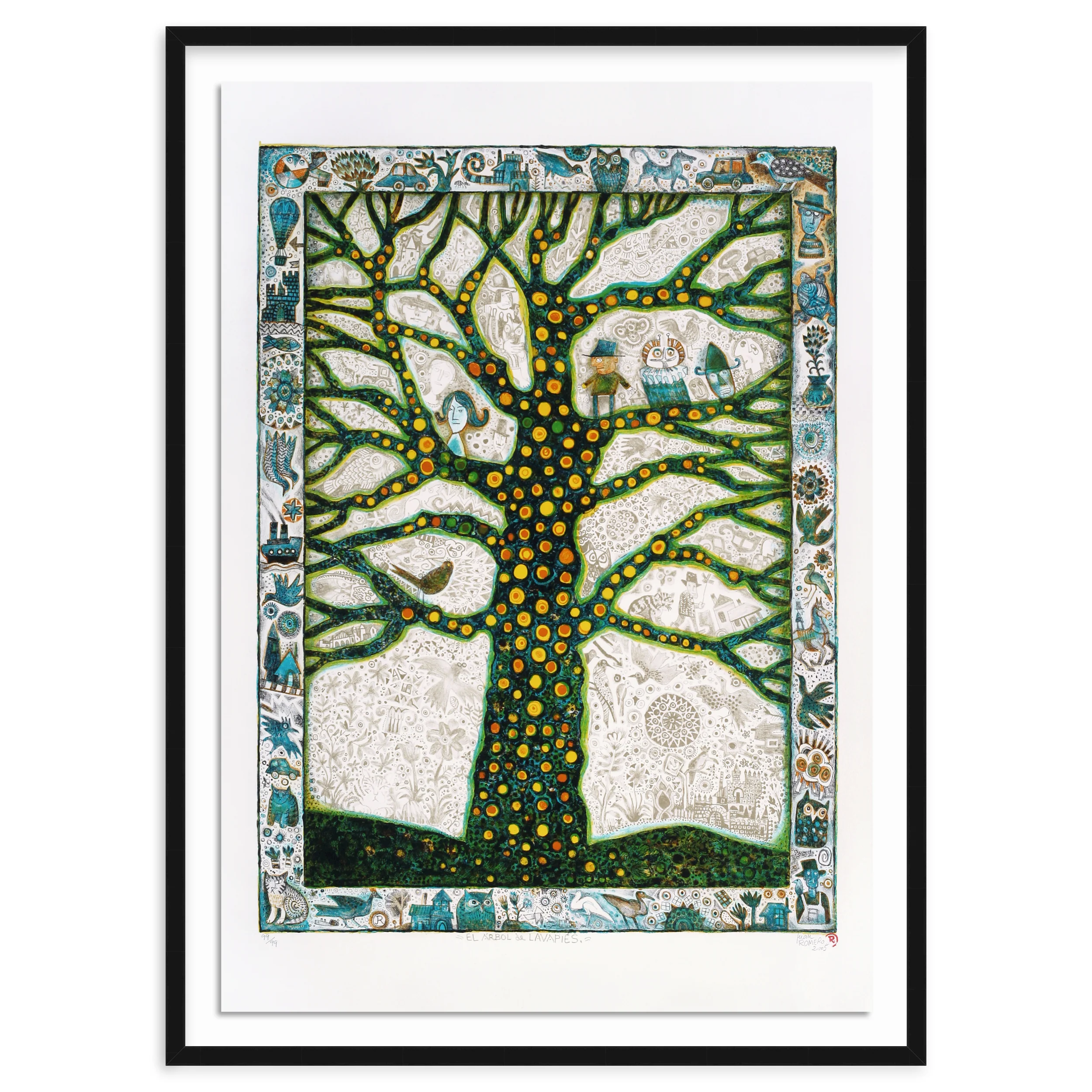 400214877359 - El árbol de Lavapiés' print by Juan Roero Fernández - Image 5