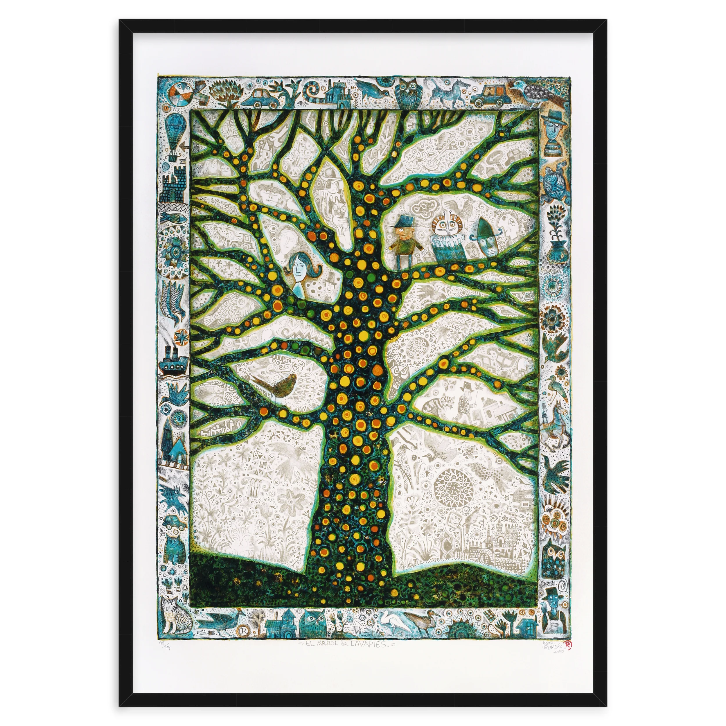 400214877359 - El árbol de Lavapiés' print by Juan Roero Fernández - Image 6