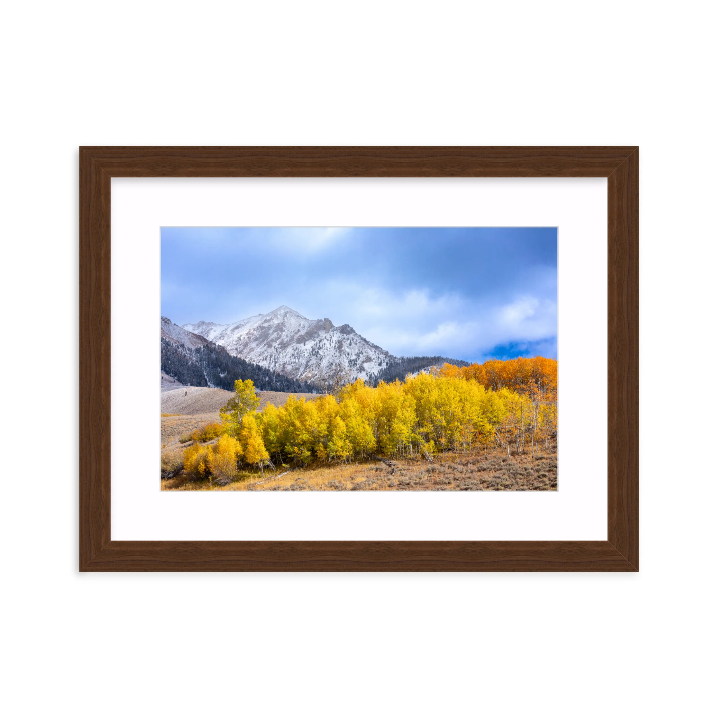 Boulder Peak At First Snow - Image 8