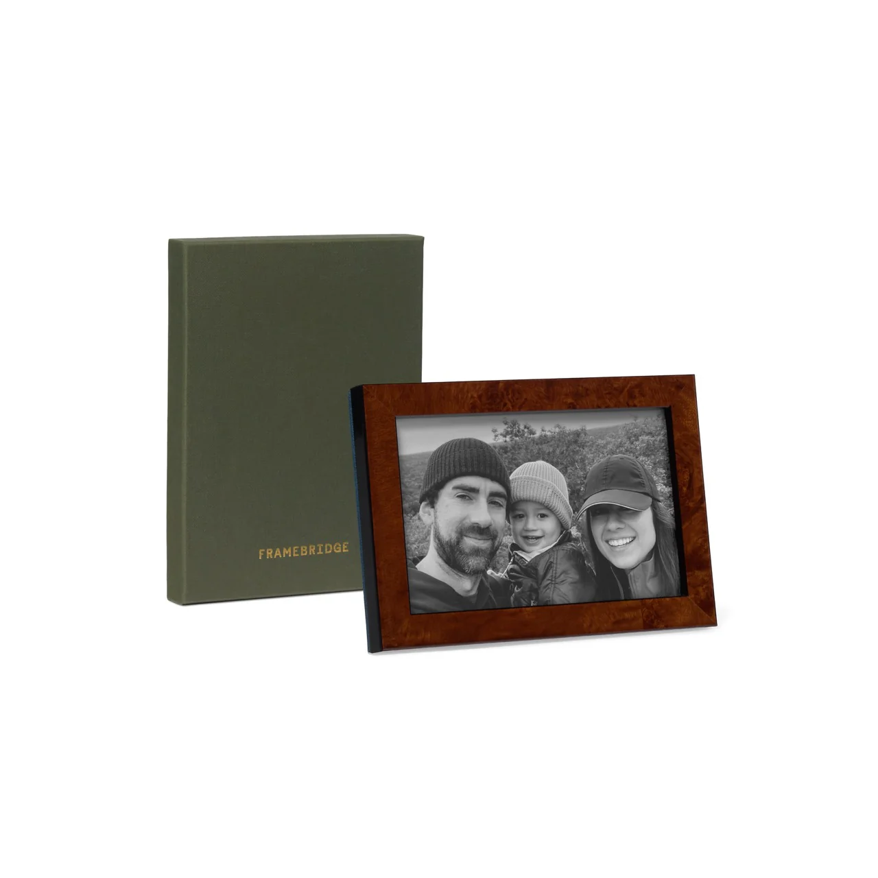 Burl Wood Frame: 5x7 - Image 2