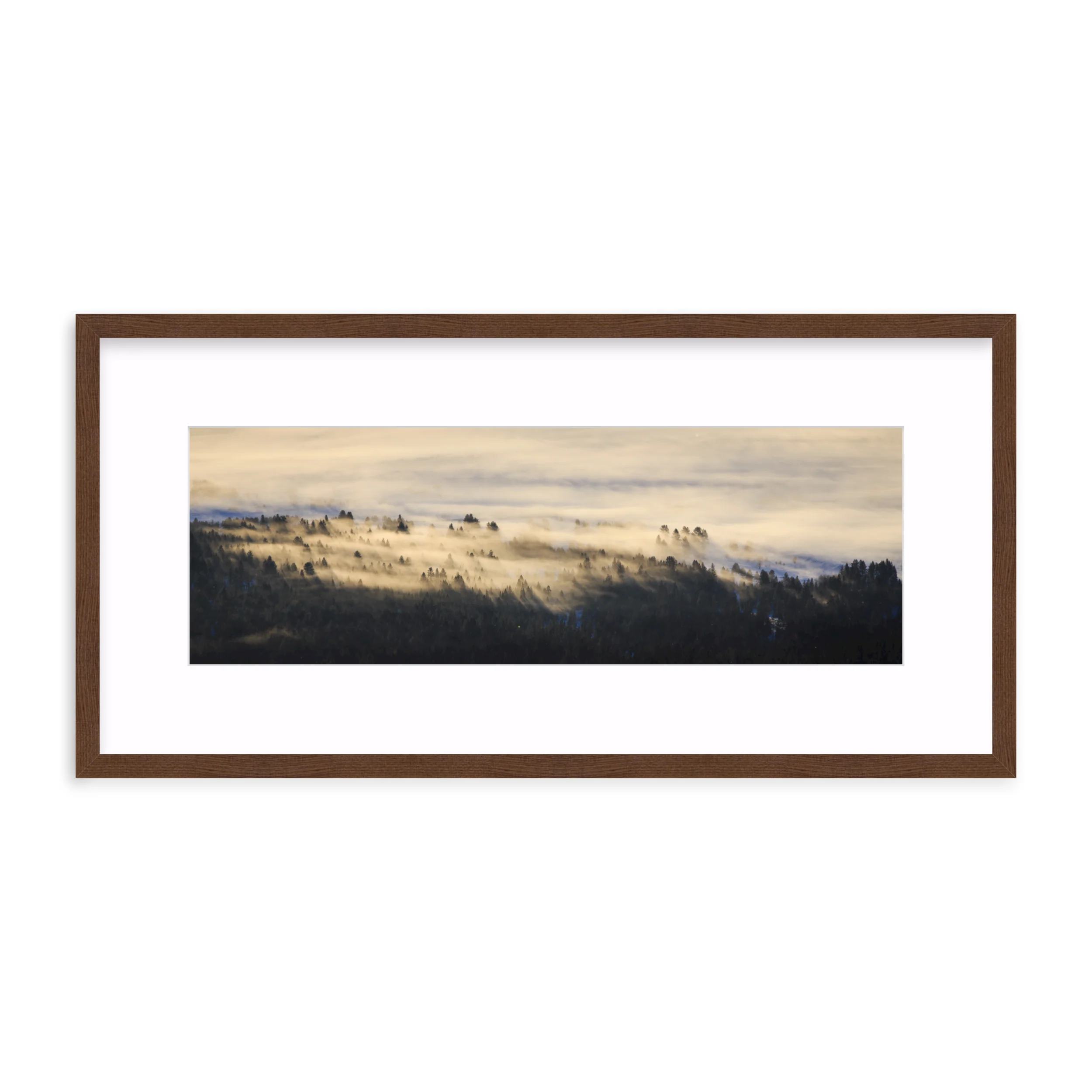 Foggy Valley Panorama - Image 6