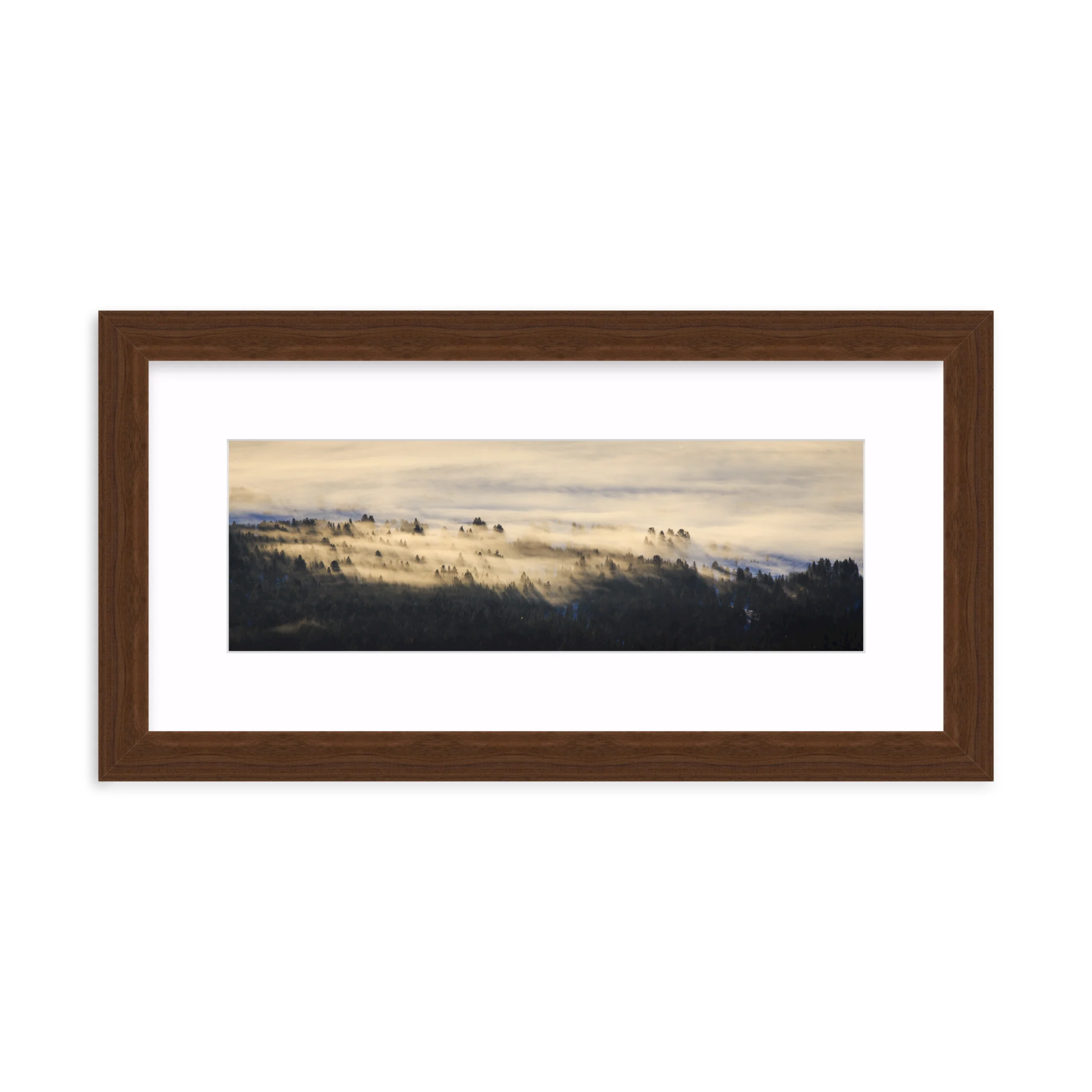 Foggy Valley Panorama - Image 9