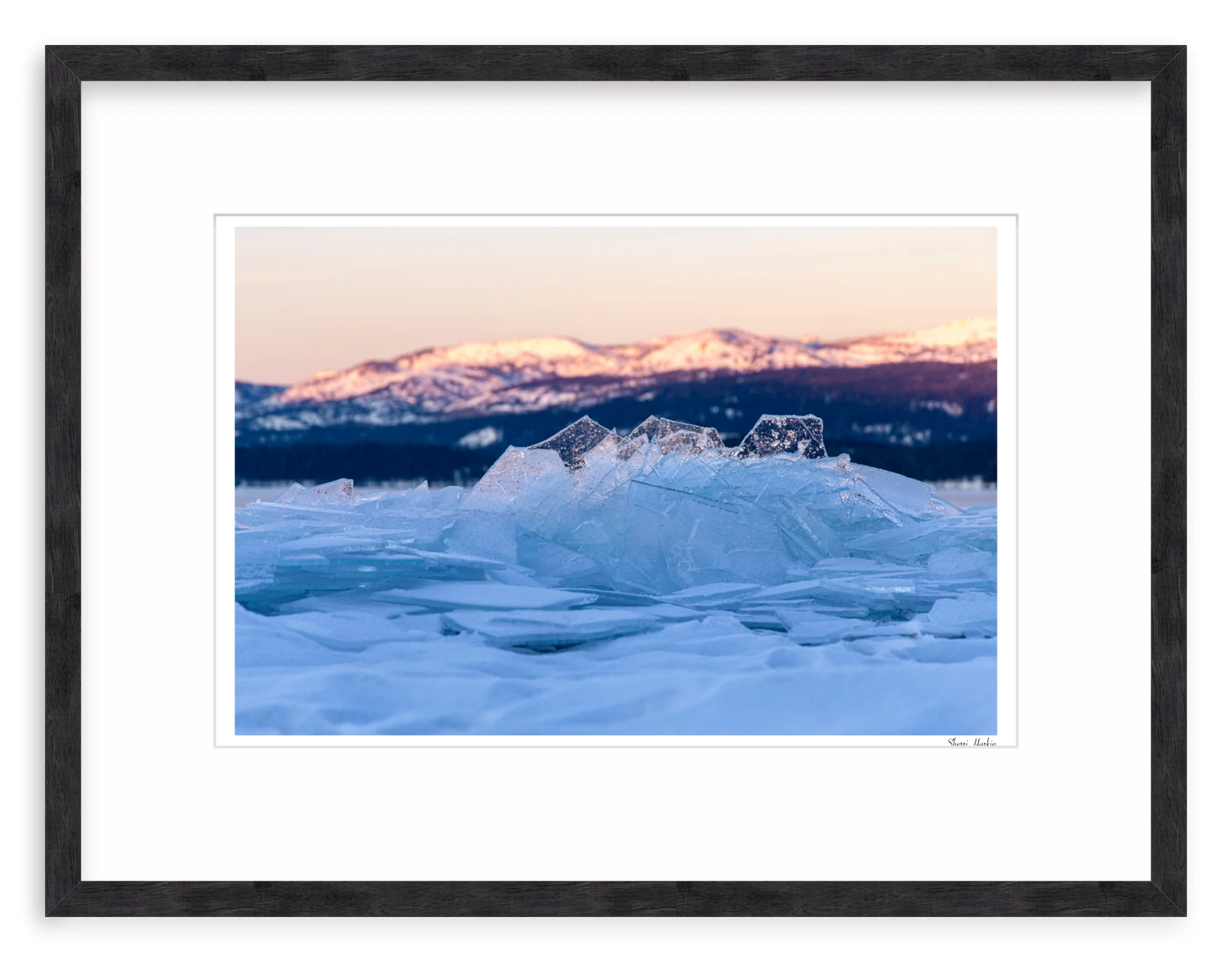 Ice on Payette Lake - Image 10