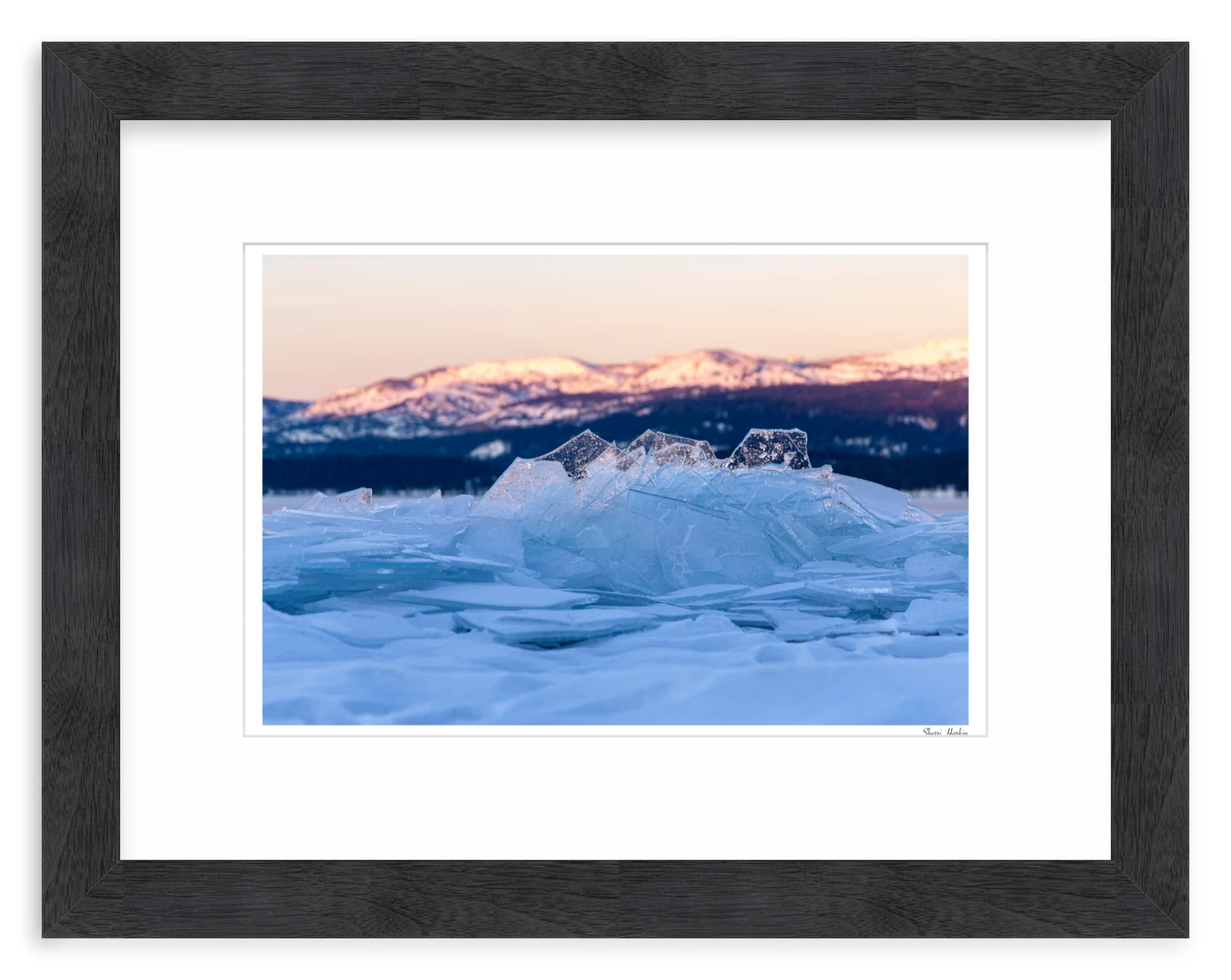 Ice on Payette Lake - Image 13