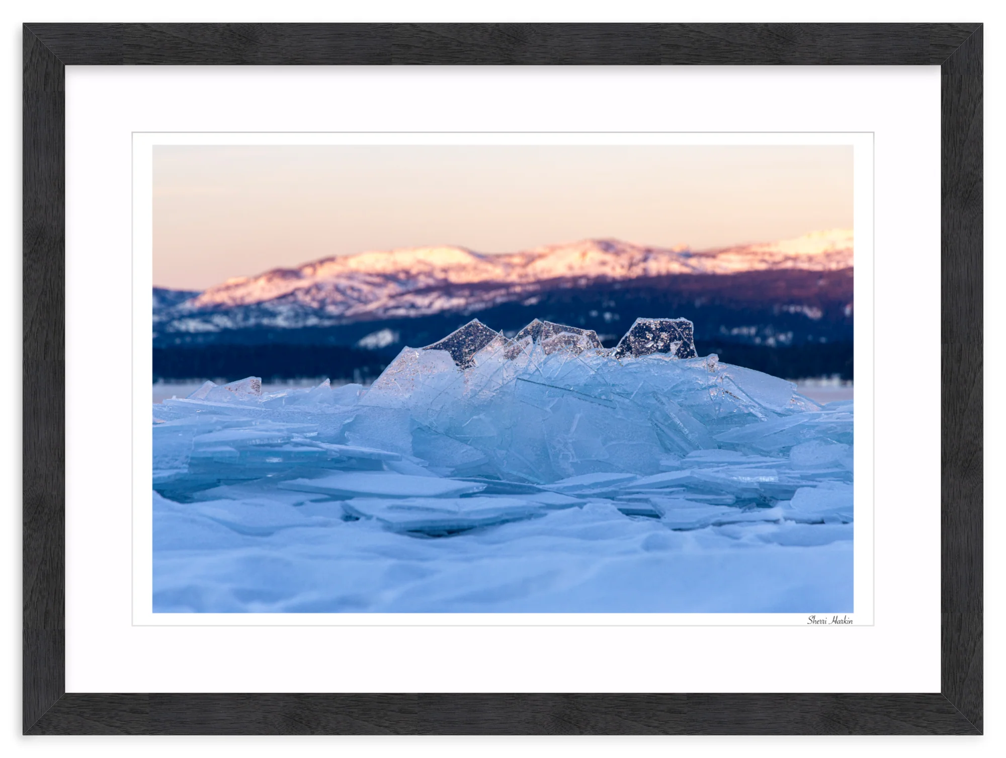 Ice on Payette Lake - Image 15