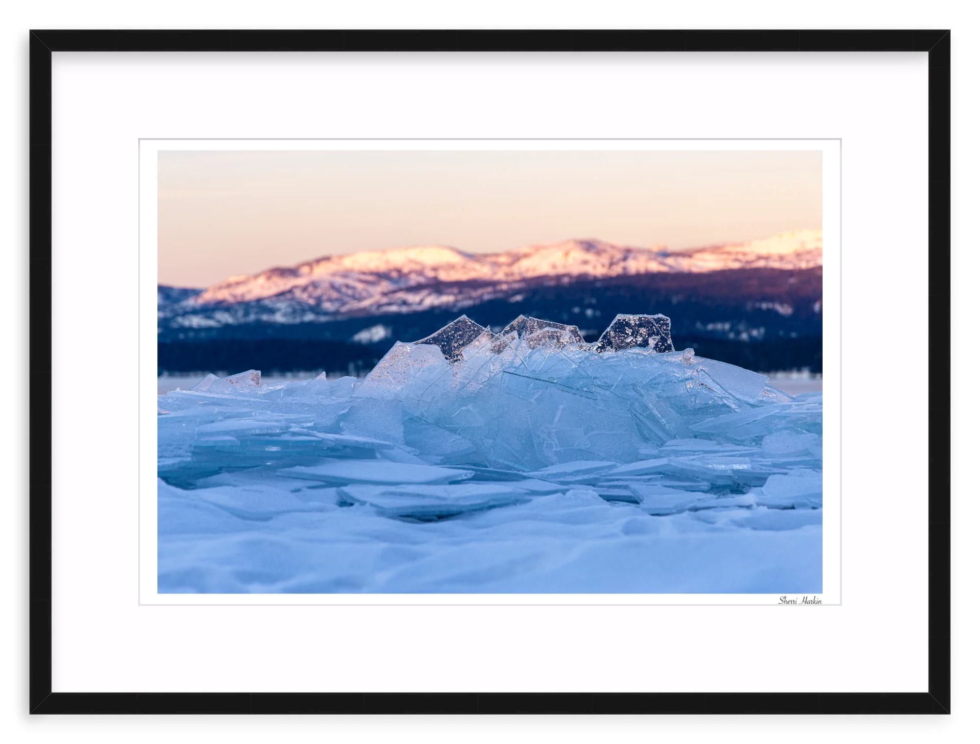 Ice on Payette Lake - Image 2