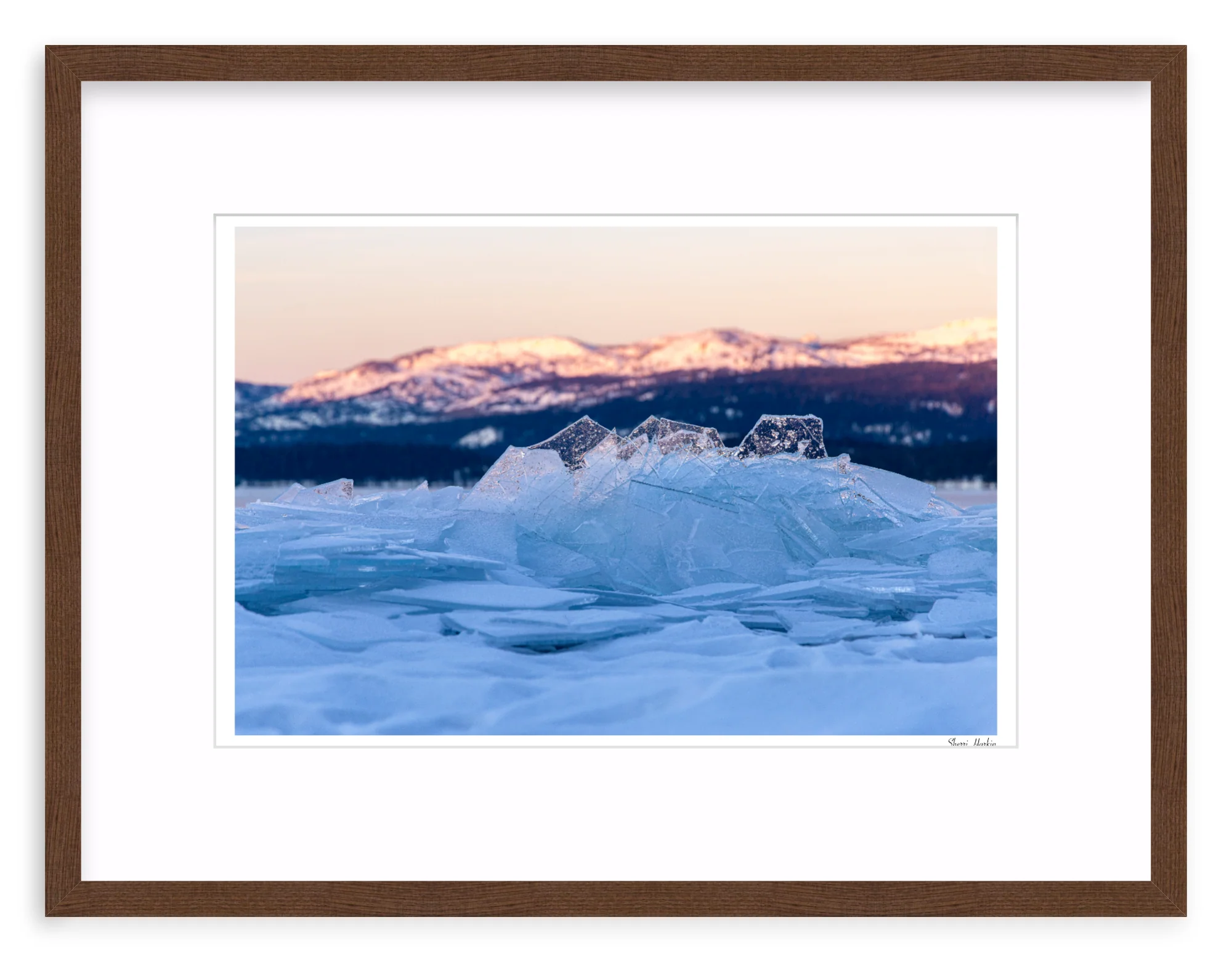 Ice on Payette Lake - Image 4