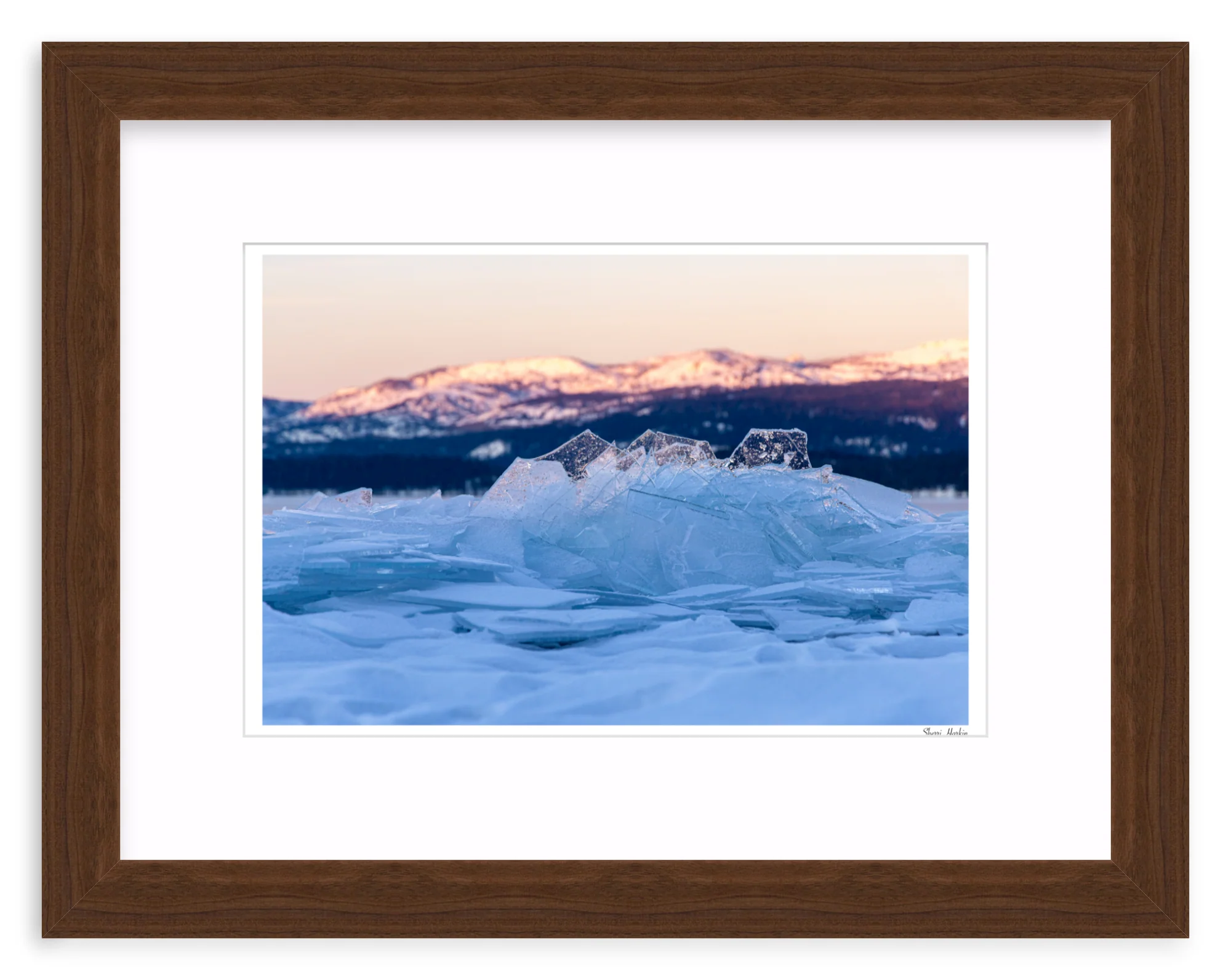 Ice on Payette Lake - Image 7