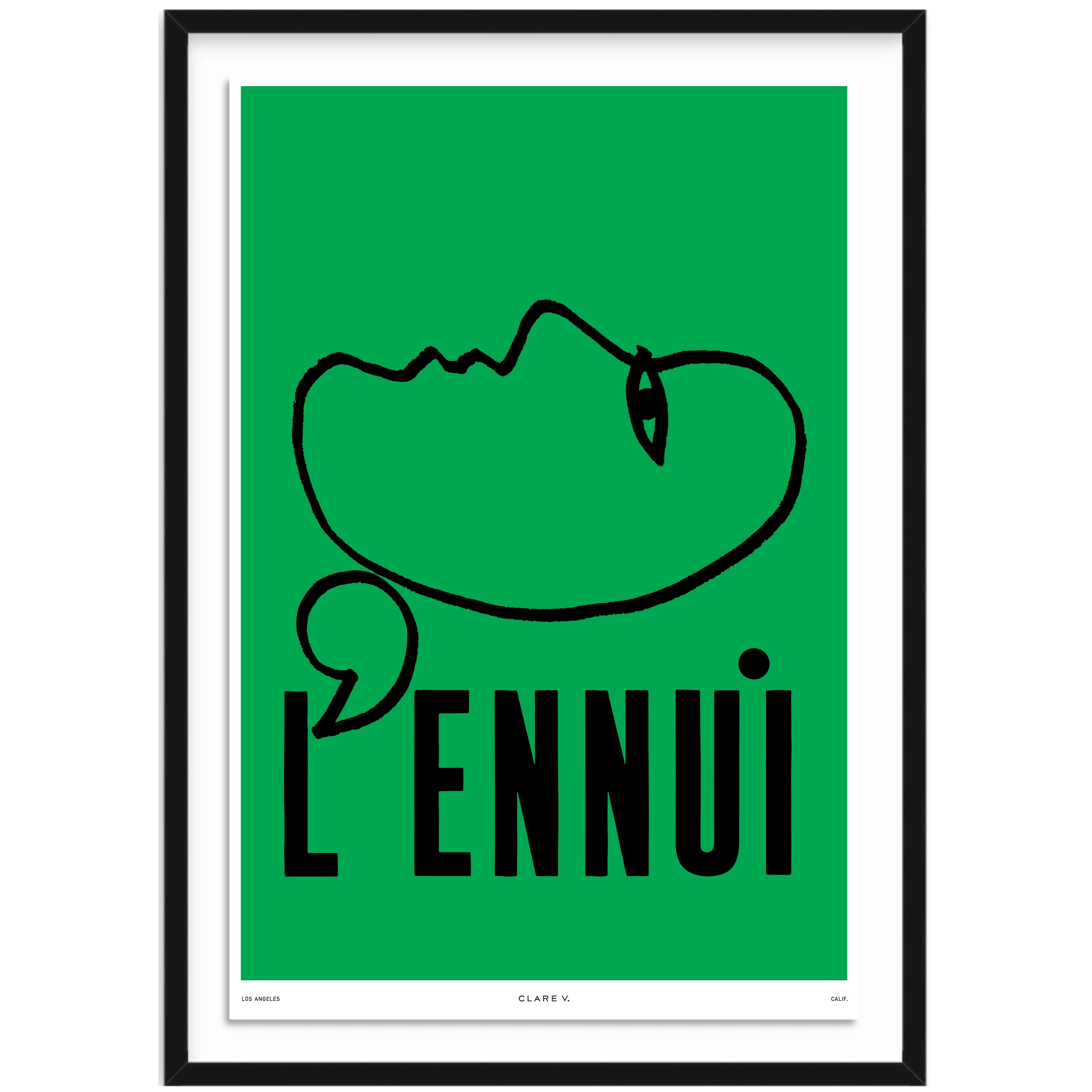 L' Ennui Art Print - Image 3