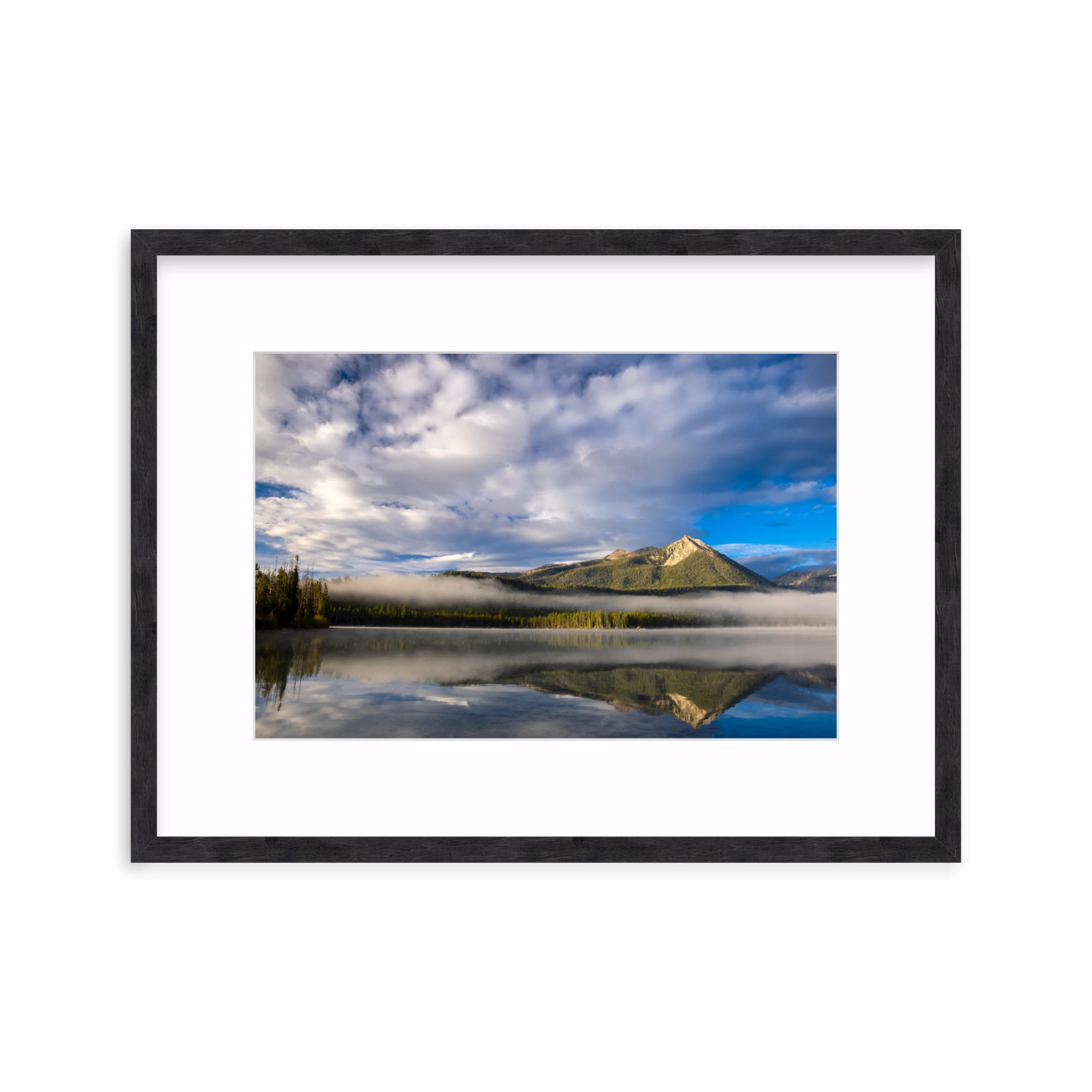 Pettit Lake Fog At Sunrise - Image 11