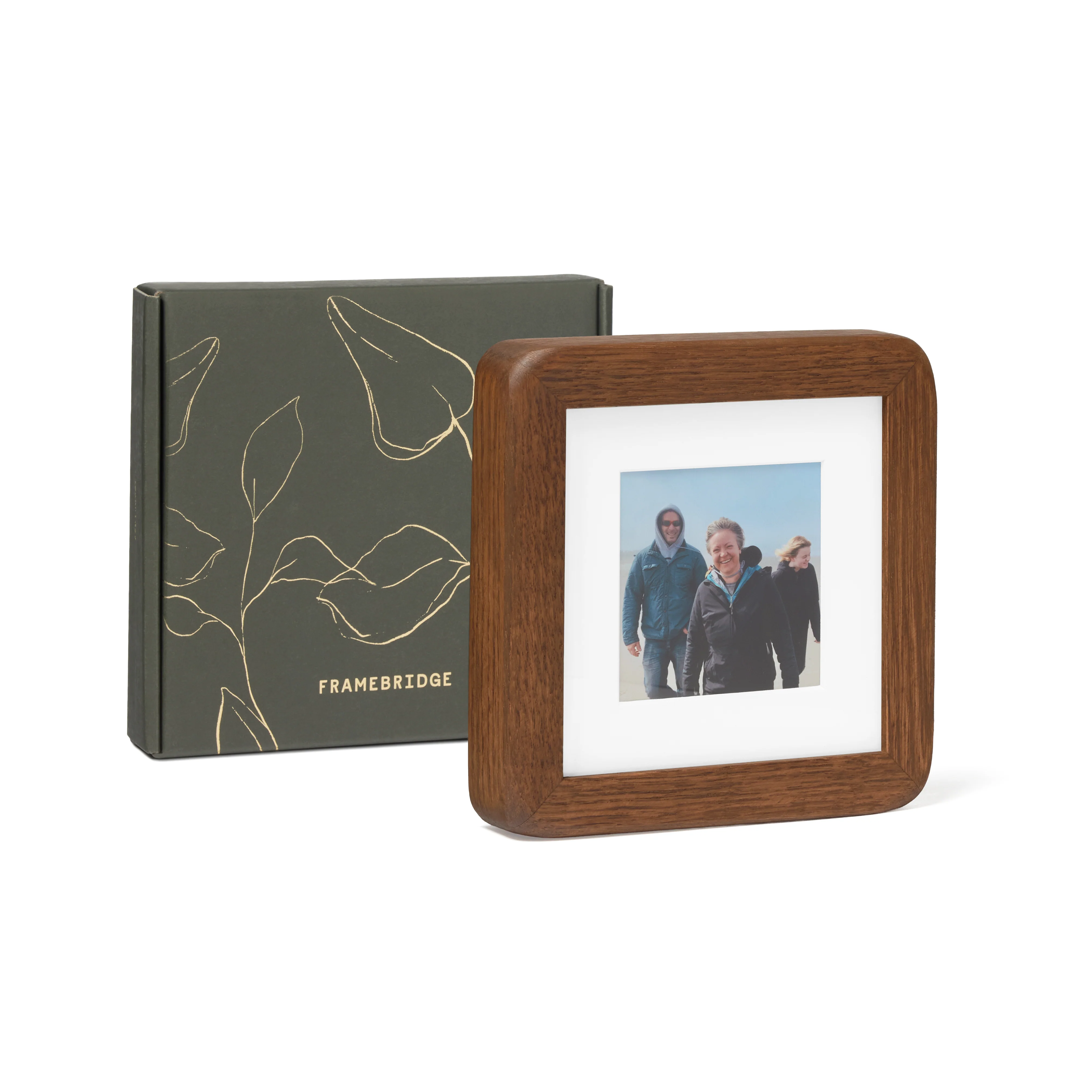 Rustic Wood Frame: 6.5x6.5 - Image 2